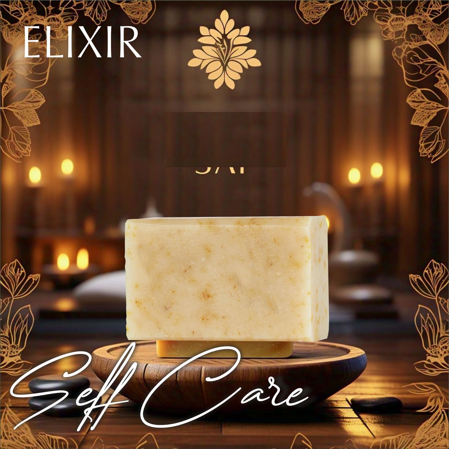 COLD PRESSED SAFFRON SOAP